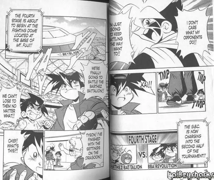 Bakuden Shoot Beyblade Chapter 13.2 3